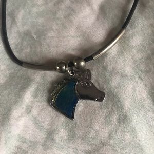 Horse Necklace and Bracelet